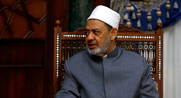 Al-Azhar Grand Imam in Al-Rawdaa mosque