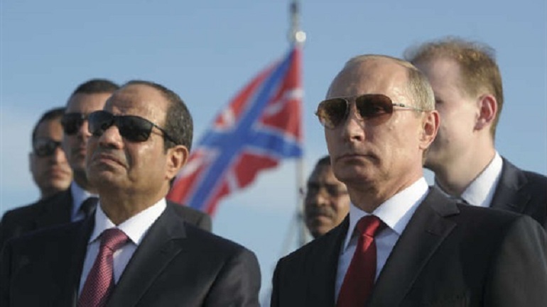 Putin in a phone call to Al-sisi 