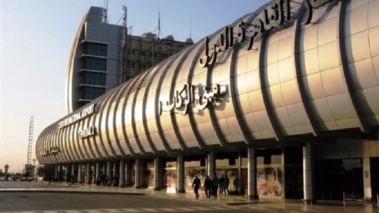 American delegation inspect the safety procedures in Cairo airport