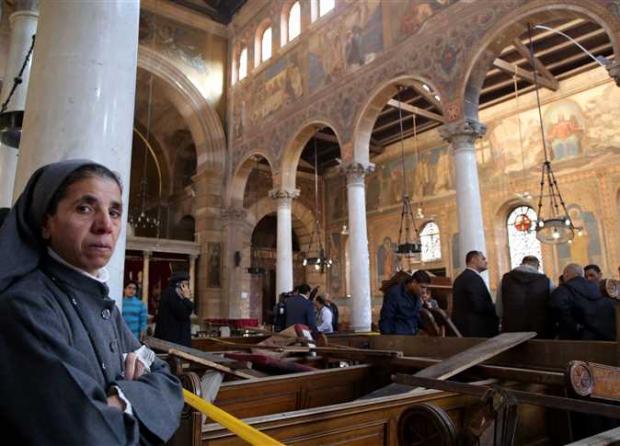 First anniversary of Coptic cathedral bombing in Cairo