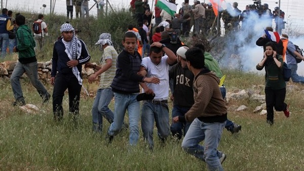 Clashes between Palestinians and Israeli forces in Jerusalem