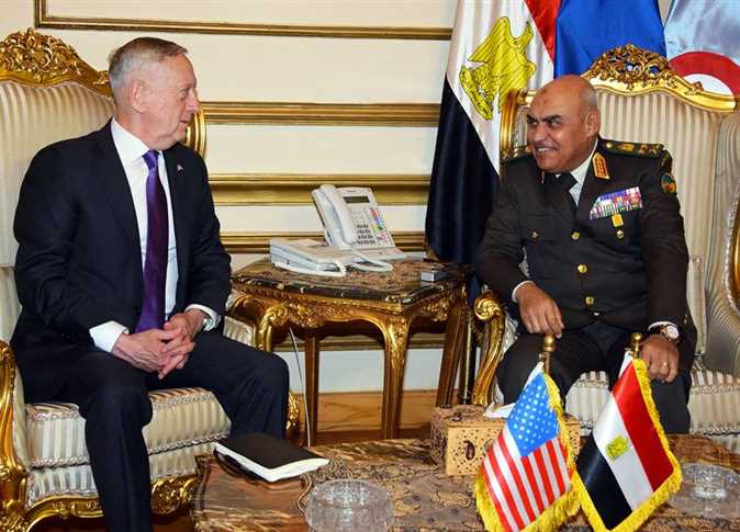 US Defense Secretary affirms his country's support for Egypt in its war against terrorism