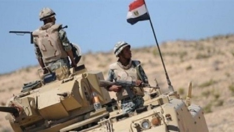 Egyptian armed forces continue to raid terrorist strongholds