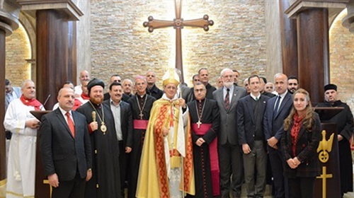 The first mass in two years after the defeat of ISIS in Iraq