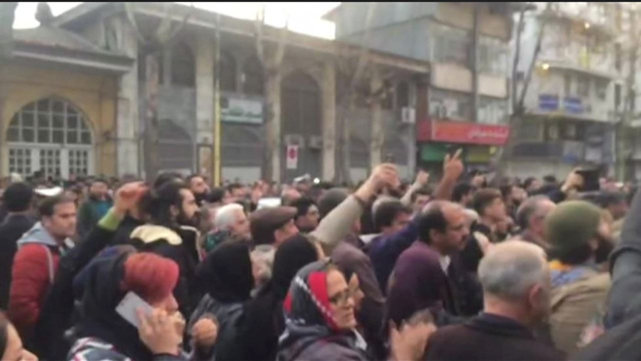 Major crackdowns on protesters by Iran's govt