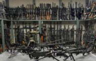 Police raid large arms depot