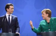 Merkel, Kurtz lock horns on refugees
