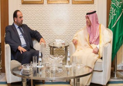 Saudi FM meets Syrian opposition negotiating commission delegation