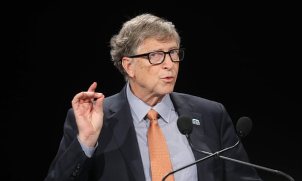 Striking sanitation workers decry low pay as company makes millions for Bill Gates
