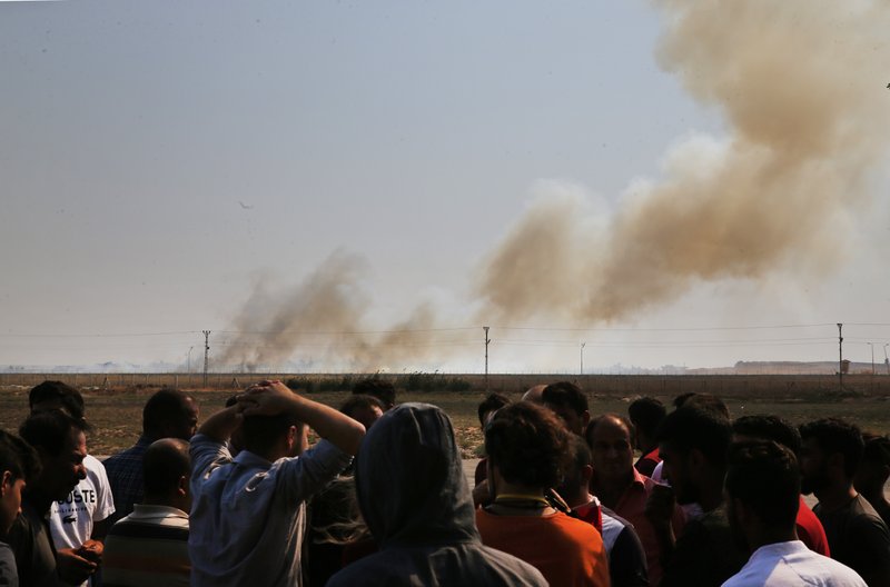 IS members escape as Turkish forces approach key Syrian town