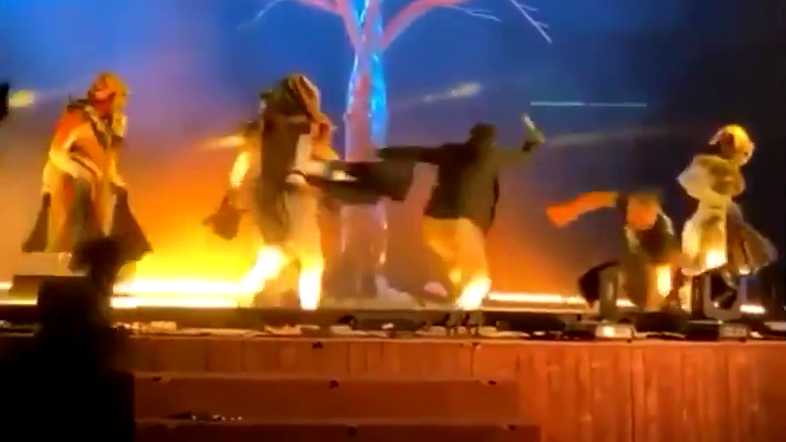 Three performers stabbed on stage in Saudi Arabia’s capital