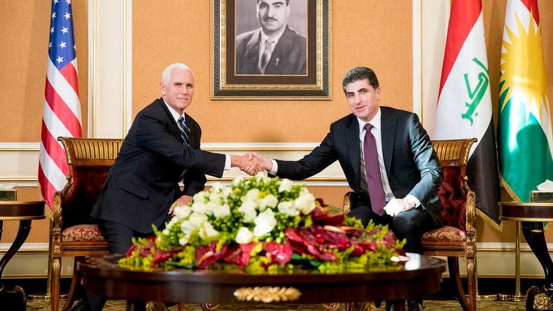 Pence reassures Kurds and discusses protests with prime minister