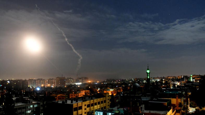 Syrian army fires at hostile target in skies over Damascus countryside