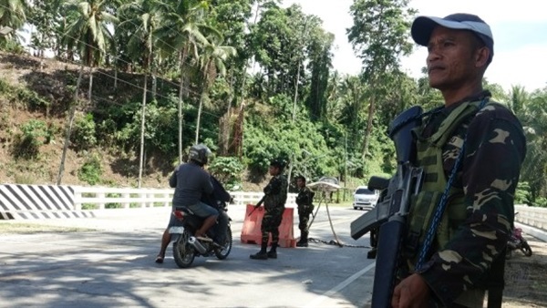 Philippine army thwarted a suicide bombing