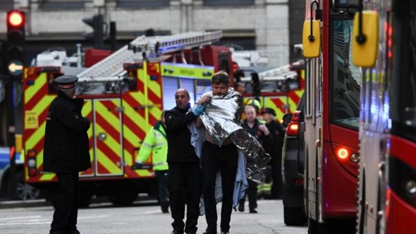 2 dead in terrorist attack at London Bridge, three injured and the suspect killed by police