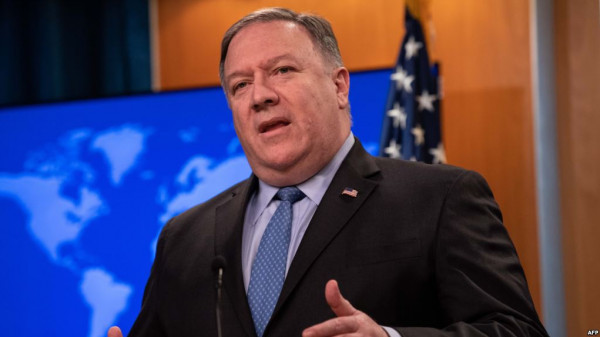 Pompeo voices support to Iranian protesters