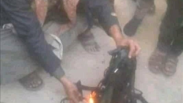 Houthis set fire to women’s clothes in Yemen
