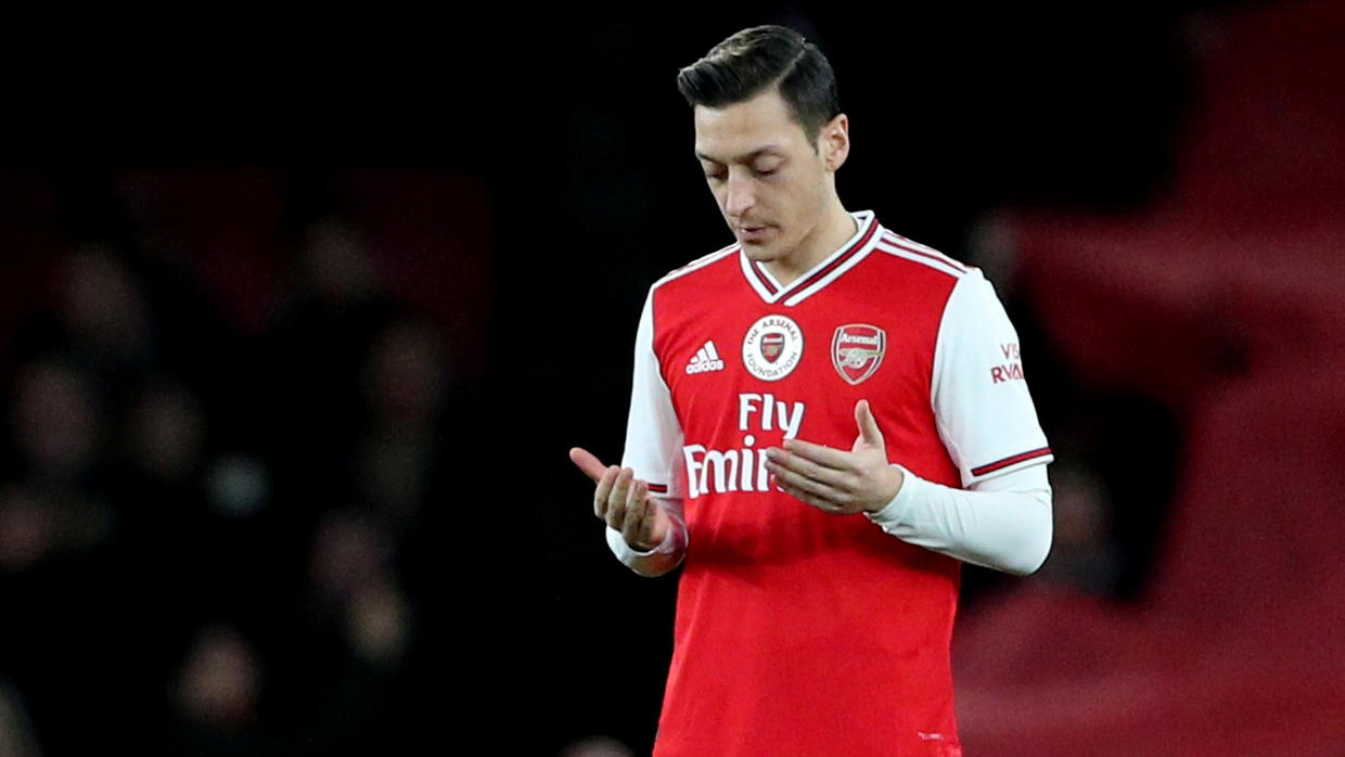 Mesut Özil draws China’s wrath after criticizing treatment of Muslim Uighurs