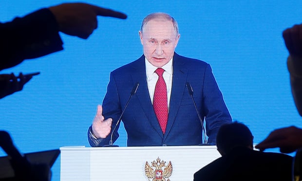 Putin calls for constitution changes that would weaken successor