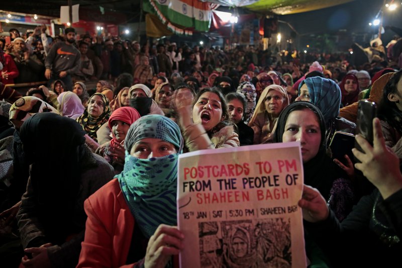 Muslim women occupy streets in India against citizenship law