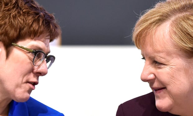 Annegret Kramp-Karrenbauer to quit as CDU leader amid far-right 'firewall' row