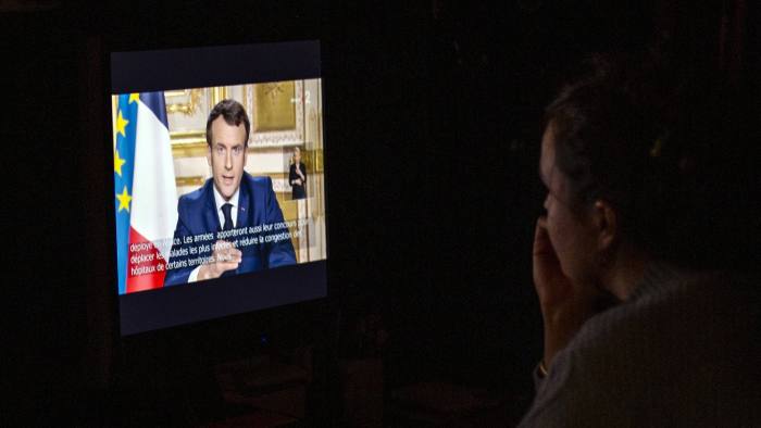 ‘We are at war’ against COVID-19, says Macron