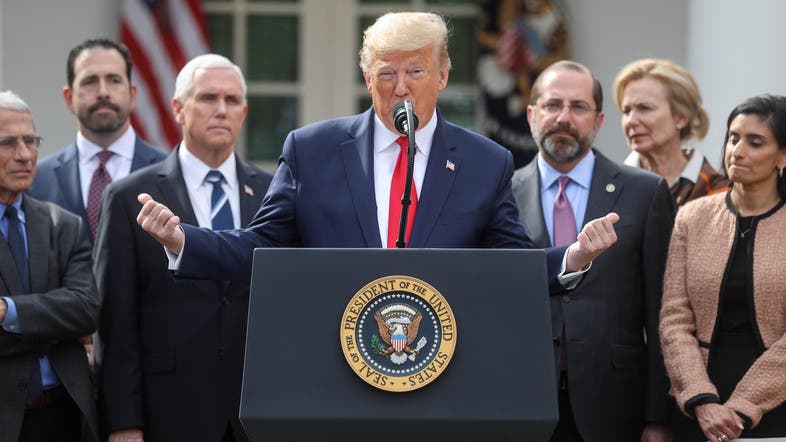US President Trump declares coronavirus national emergency