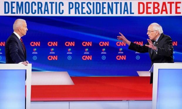Biden and Sanders confront coronavirus crisis in first one-on-one debate