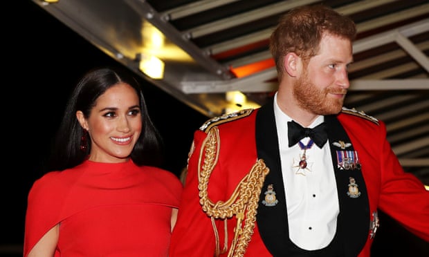 Duke and Duchess of Sussex receive standing ovation at Royal Albert Hall