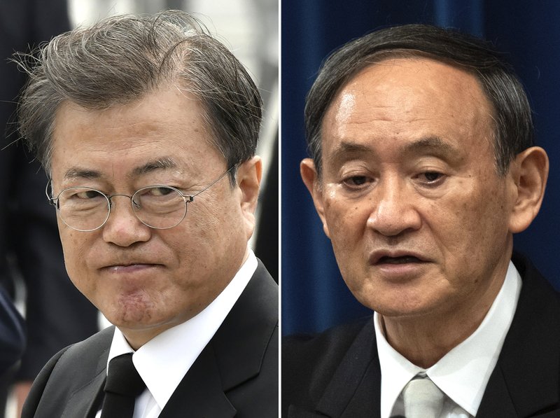 Japan PM tells South Korea it’s time to fix strained ties