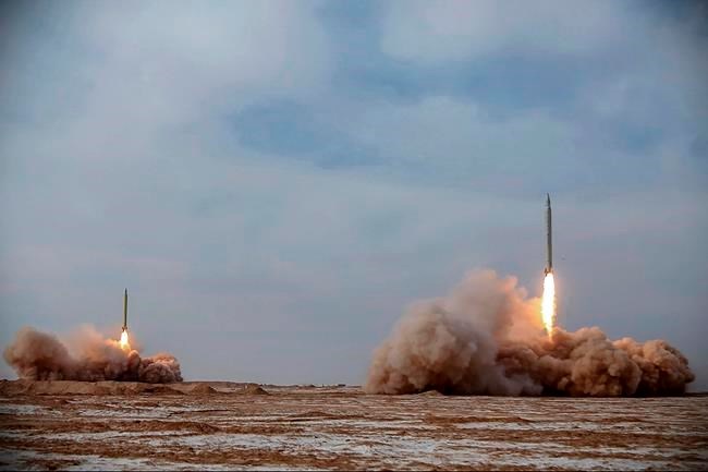 Iranian Guard Holds Anti-Warship Ballistic Missile Drill