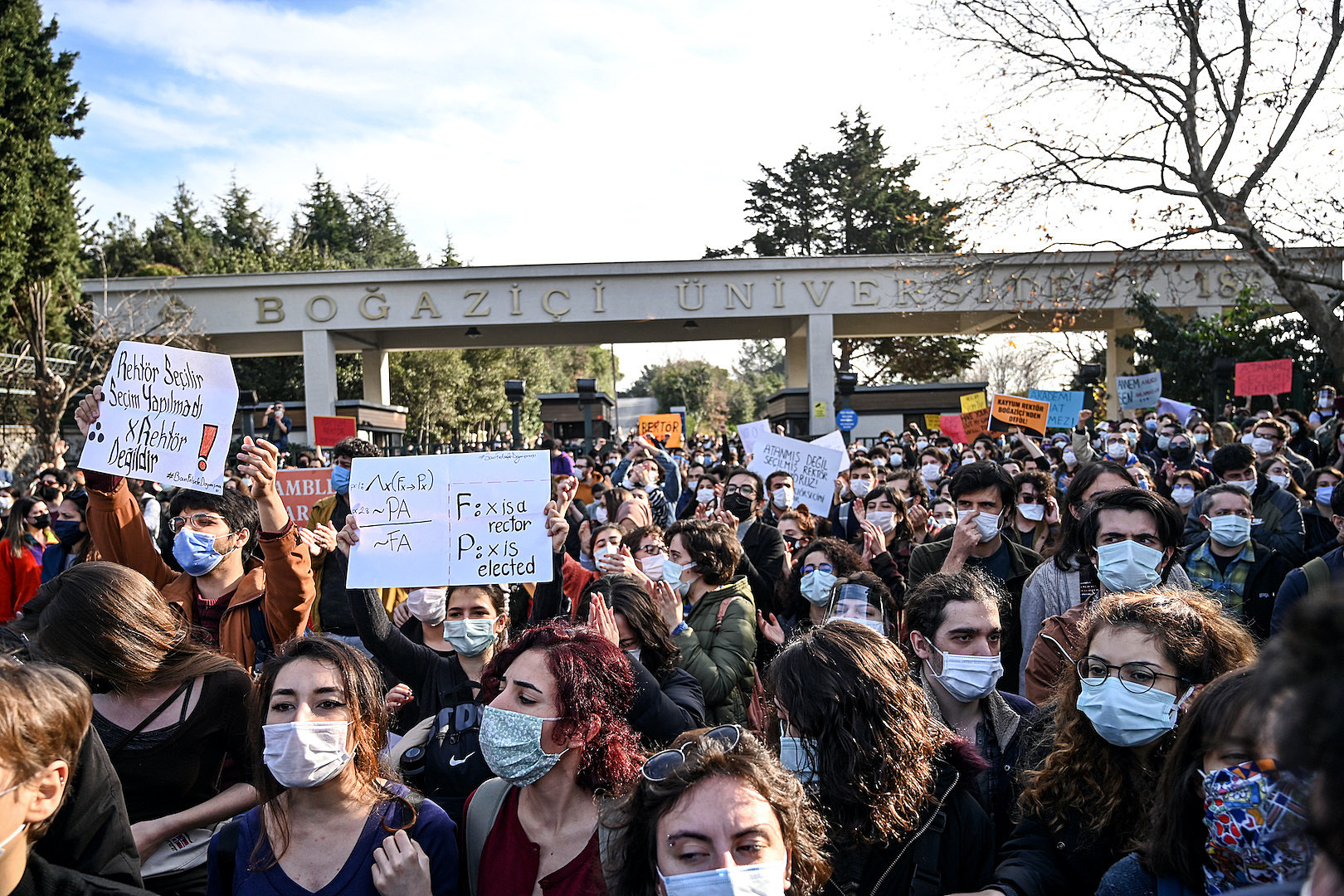 Bogazici University protests still raging on