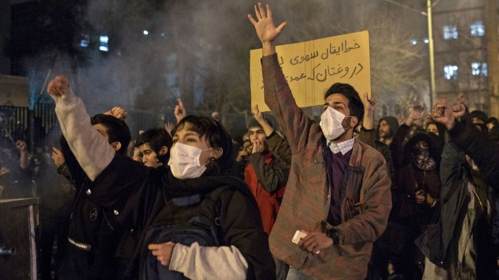 Protests sweep through Iran ahead of year's end