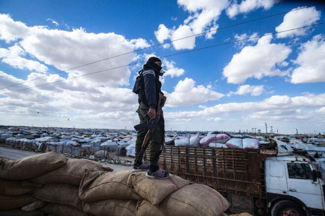 Syria Kurds launch security sweep, arrests in camp for IS families