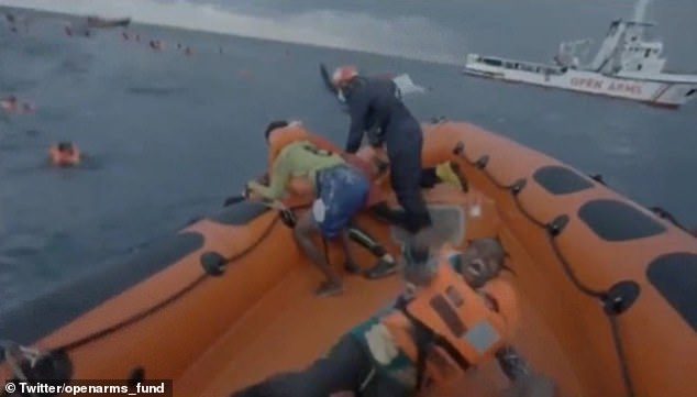 Horror at sea: 130 migrants drown in Mediterranean after rubber boat heading to Europe capsizes off the coast of Libya