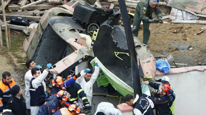 Turkish Military Jet Crashes During Training