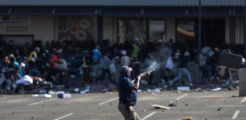 South African Military Is Called In to Quell Violence