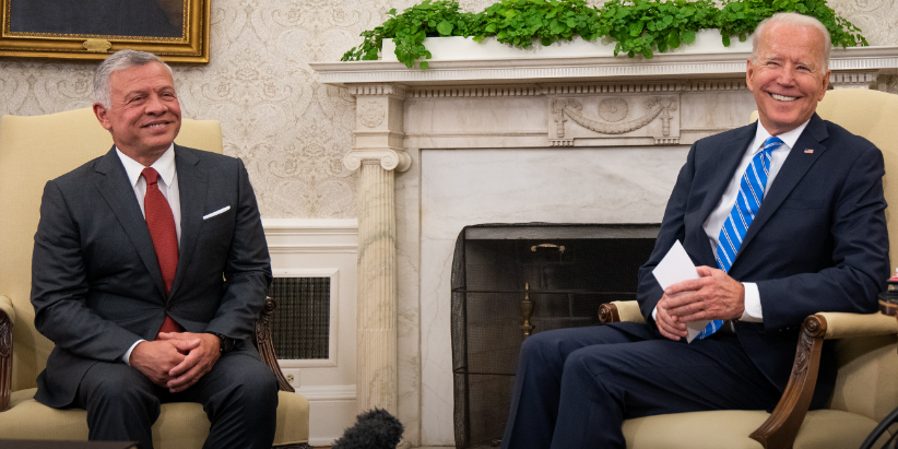 Biden praises Jordan’s King Abdullah as a loyal friend in a ‘tough neighborhood.’