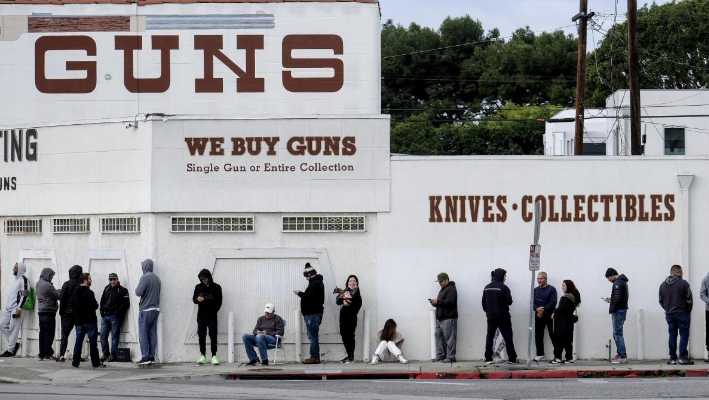 US gun sales surge triggers ammo shortage