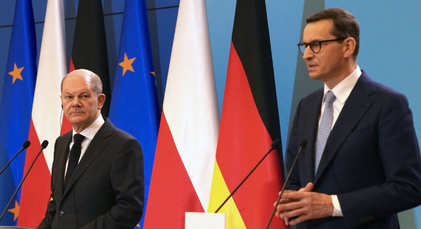 Leaders of Poland, Germany call for ‘swift’ solution to Warsaw’s rule of law row with EU