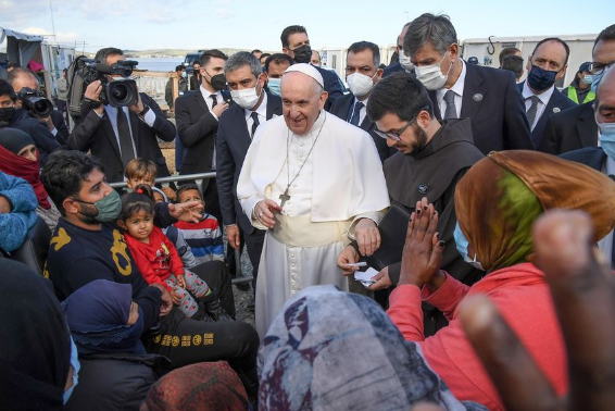 Pope Francis Calls On Europe to Welcome Migrants During Refugee Camp Visit