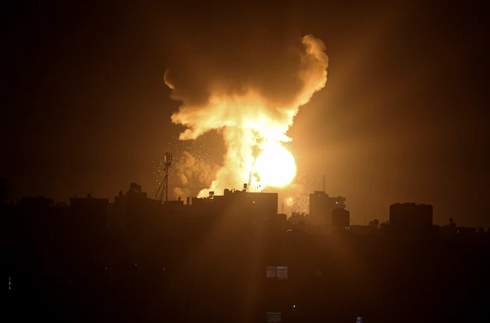 Israel strikes Hamas targets in Gaza following rocket launches